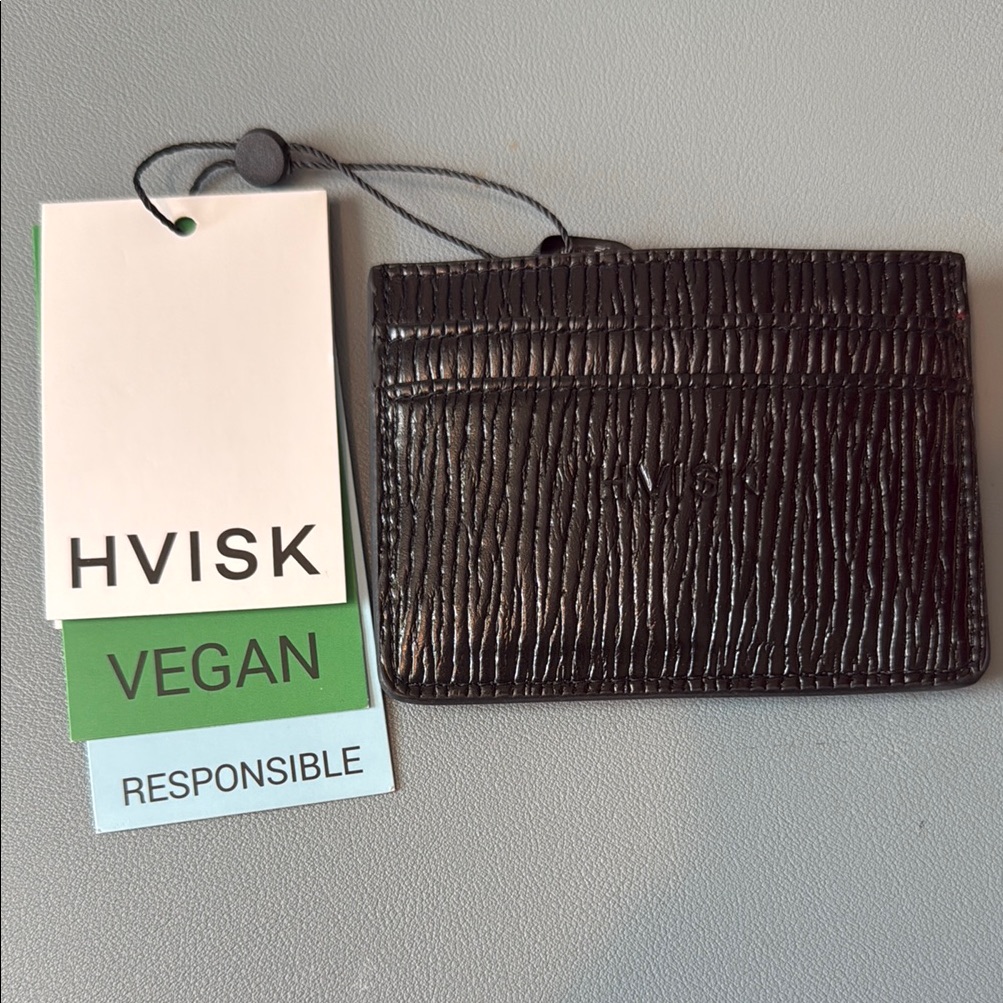 Black Vegan Wallet Cardholder